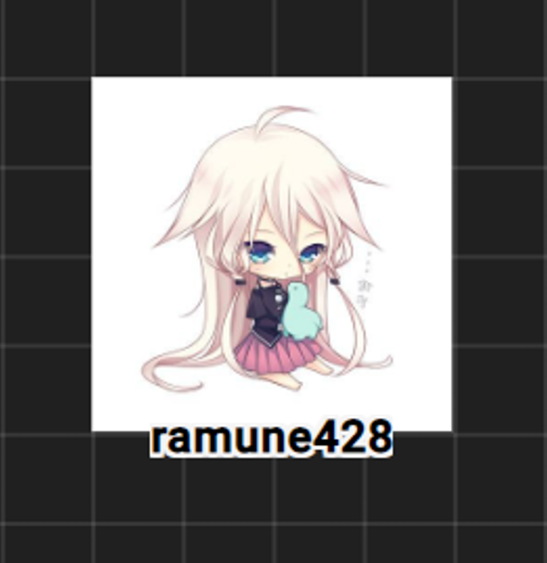 立ち絵を変更したキャラクター駒